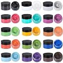 BOOLOOENChalk Paste Paint Set Fabric Silk Screen Printing Stencils Paste Ink Self Adhesive Silk Screen Transfer Paint for Wood, T-Shirt,Fabric, Cup, Chalkboard DIY Home Decor for 15 Colors