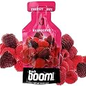 Boom Nutrition - Carb Boom Energy Gel - Fruit-Flavored Energy Gels - Workout Gel - Energy Gel for Cycling - Running Gel - Natural Energy Gel - Raspberry (24 Pack)