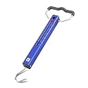 Booms Fishing TS2 Aluminum Tube Fish Scale, Spring Fishing Drag Scale, Easy to Read Hanging Scale, 25 lbs Pull Scales, Widely Used for Hooks Tension, Rigs Tension, Fishing Scale, Luggage Scale