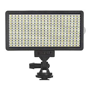 boosty complete set of bi-color dimmable 308 pro led pocket slim video light for dslr cameras amp battery charger 84v 15a amp 74v 27800mah