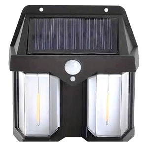 boosty led solar panel power light wall lamp motion sensor luminaria energy 20 led waterproof sunlight for garden outdoor stairs double light