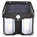 Boosty® LED Solar Panel Power Light Wall Lamp Motion Sensor Luminaria Energy 20 Led Waterproof Sunlight for Garden Outdoor Stairs (Double Light)