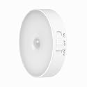 Boosty® Wireless LED Motion Sensor Night Light – Battery Operated, Wall Mountable, 6 LED Closet Light with Auto/On/Off Switch for Hallways, Closets, Bedrooms, and Stairs (White) (6 Led Night)