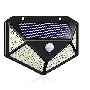Boosty 100 LED Solar Motion Sensor Wall