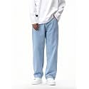Boot-Leg Mid Rise Light Blue Men Denim