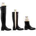 Boot Shapers for Tall Boots with Cinched String for Hanging