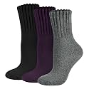 Boot Socks for Women Thermal Warm Socks for Men Winter Thick Hiking Crew Sock Women Youth 3/5 Pairs 5-10