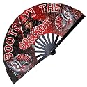 Boots On The Ground Hand Fan,Western Cowgirl Outfits for Women,Clapping Clacking Fans For Line Dancing