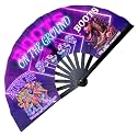 Boots On The Ground Hand Fan,Western Cowgirl Outfits for Women,Clapping Clacking Fans For Line Dancing