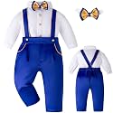Booulfi Baptism Christening Outfits for Baby Boy Outfits,NB- 5t Boy Clothes