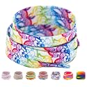 Booyckiy 3434 Wide Satin Ribbon Shoelaces Flat