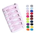 Booyckiy Elastic No Tie Shoe Laces for Kids, Adults, Flat Stretch Shoelaces