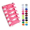 Booyckiy Elastic No Tie Shoe Laces for Kids, Adults, Flat Stretch Shoelaces