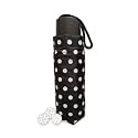 BoozeBrella by Smuggle Mug | Umbrella Hidden Alcohol Flask | Disguised Plastic Container to Sneak Liquor | Conceal Flasks for Women &amp; Men | Funny &amp; Sneaky Way to Hide Liquid (Black w/White Dots)