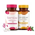 BoriCap 600mg Boric Acid Suppositories + Bladder Support, 30 Day Supply