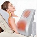 Boriwat Neck and Shoulder Massager with Heat, Shiatsu Massage Pillow, 3D Deep Kneading for Neck, Back, Shoulder, Legs, Foot, Stress Relief, at Home, Office, Car, Gift for Mom & Dad