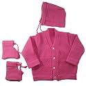 Born Baby Woolen Sweater 3 Piece -