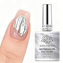 Born Pretty Chrome Silver Watercolor Nail Polish Mirror Chrome Effect