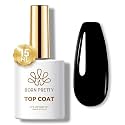 Born Pretty Gel Polish No Wipe Gel Top Coat 15ml Clear Color