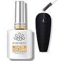 Born Pretty Matte Gel Top Coat,Matte Finish Nail Polish Top Coat