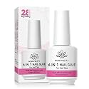 BORN PRETTY Nail Glue for Press on Nails 15ML Blooming & Rhinestone