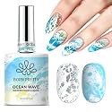 Born Pretty Ocean Wave White Blooming Gel Nail Polish 15ML
