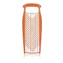 Borner Grater Cheese Julienne Vegetables and Fruit Slicer, Orange