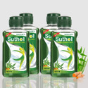 BOROLINE's SUTHOL Neem 200 ml X 4 | Stops Irritations, Prickly Heat, Itching Antiseptic Liquid
