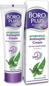 BOROPLUS Ayurvedic Antiseptic Cream with 10 super