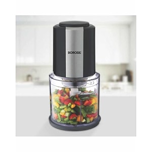 borosil chef delite 260-watt chopper white