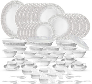 BOROSIL Pack of 66 Opalware Bridal set