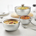 BOROSIL Serve Fresh Pack of 3 Cook