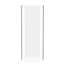 Borosilicate G Lass, Clear Candle Holder, Glas s Chimney for Candle Open Ended, G Lass Hurricane Candle Holders Diameter 3", Height12