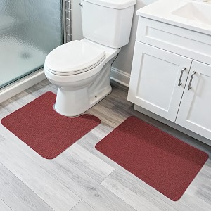 Bosap Bath Mat Set 2 PiecesUltra Thin