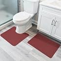 Bosap Bath Mat Set 2 PiecesUltra Thin