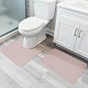 Bosap Bath Mat Set 2 PiecesUltra Thin