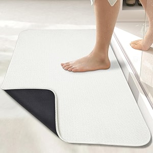 BosapBath MatUltra Thin Bathroom RugsRubber Bath Mats