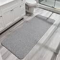 Bosap Bath MatUltra Thin Bathroom Runner RugsLarge
