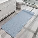 Bosap Bath MatUltra Thin Bathroom Runner RugsLarge