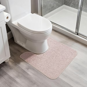 Bosap Toilet Rugs U Shaped Bathroom RugMachine