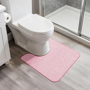 Bosap Toilet Rugs U Shaped Bathroom RugMachine