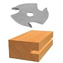 Bosch 85528M 3/32 in. Carbide Tipped 3-Wing Slotting Cutter Bit