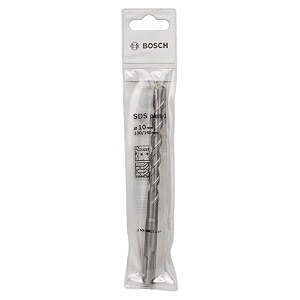 bosch alloy steel professional sds plus -1 hammer drill bit with diameter 10mm amp working length 100mm pack of 2