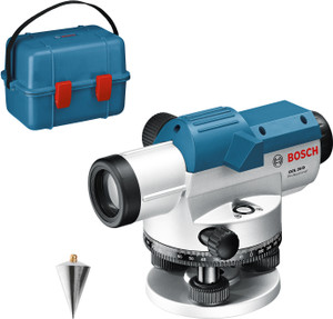 bosch gol 26d professional optical level magnification 26x working range 100m non-magnetic engineers precision level