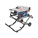 BOSCH GTS15-10 10 Inch Portable Jobsite Table Saw with Rise Wheeled Stand