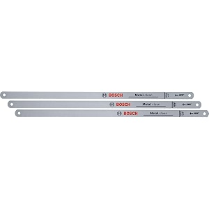 bosch hacksaw blades 3 pieces 300mm length steel for clean cuts