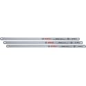 BOSCH Hacksaw Blades 3 Pieces, 300mm Length, Steel for Clean Cuts