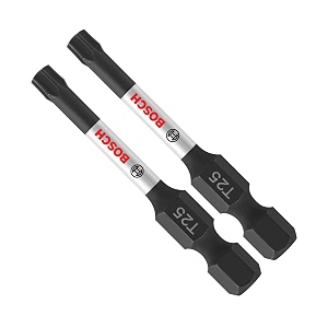 bosch itt25215 15 pc impact tough 2 in torx 25 power bits