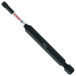 bosch itt25215 15 pc impact tough 2 in torx 25 power bits