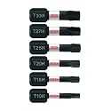 Bosch ITTHV106 6 pc. Impact Tough 1 In. Torx Screwdriving Bit Set